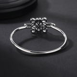 Loewe New Fashion Versatile Full Diamond Logo Bracelet