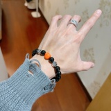 Balenciaga Fashion Multi Element Natural Agate Bracelet