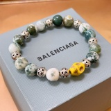 Balenciaga Fashion Multi Element Natural Porcelain Flower Stone Bracelet