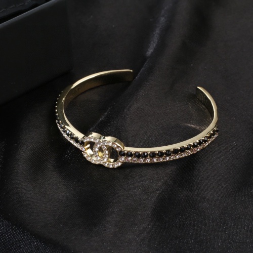 Chanel New Fashion Versatile Full Diamond Double C Bracelet
