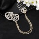 Chanel Fashion Versatile Love Double C Brooch