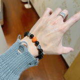 Balenciaga Fashion Multi Element Natural Agate Bracelet