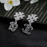 Chanel Fashion Personalized Full Diamond Earrings