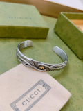 Gucci Classic Retro Silver Feather Bracelet Bracelet