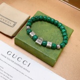 Gucci Classic Retro Double G Peacock Stone Bracelet