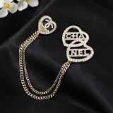 Chanel Fashion Versatile Love Double C Brooch