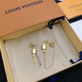 Louis Vuitton Fashion Versatile Asymmetric Earnail Earrings