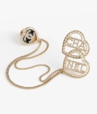 Chanel Fashion Versatile Love Double C Brooch