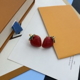 Louis Vuitton Classic Fashion Strawberry Earstuds