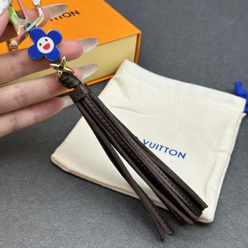 Louis Vuitton Bloom Superflat Colorful Logo Keychain