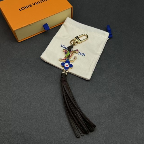 Louis Vuitton Bloom Superflat Colorful Logo Keychain