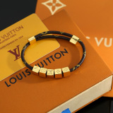 Louis Vuitton Classic Versatile Logo Four Leaf Clover Calfskin Hand Rope