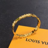Louis Vuitton Fashion Versatile Logo Letter Hollow Bracelet