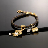 Louis Vuitton Fashion Versatile Calfskin Hand Rope