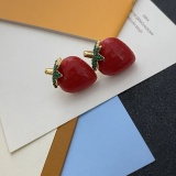 Louis Vuitton Classic Fashion Strawberry Earstuds