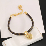 Louis Vuitton Classic Versatile Love Flower Calfskin Hand Rope