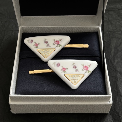 Prada French Elegant Hair Clip