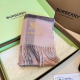 Burberry Classic Embroidered Logo Cashmere Scarf Size: 30 x 200 CM