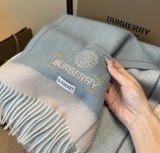 Burberry Fashion Embroidered Logo Scarf Size: 30 x 180 CM