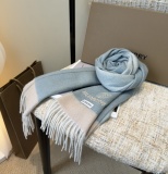 Burberry Fashion Embroidered Logo Scarf Size: 30 x 180 CM