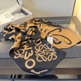 Loewe Classic Logo Jacquard Knitted Scarf Size: 35 x 200 CM