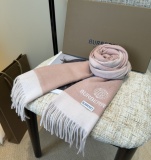 Burberry Fashion Embroidered Logo Scarf Size: 30 x 180 CM