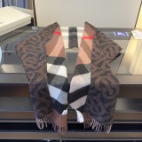 Burberry Classic Grid TB Jacquard Cashmere Scarf Size: 36 x 200 CM