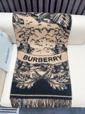Burberry Classic Large Grid Double sided Jacquard Cashmere Scarf Size: 45 x 210 CM