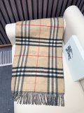 Burberry Classic Large Grid Double sided Jacquard Cashmere Scarf Size: 45 x 210 CM