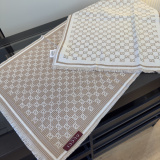 Gucci Classic GG Jacquard Wool Scarf Size: 47 x 180 CM