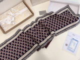 Dior New Fashion Versatile Knitted Scarf Size: 30 x 180 CM