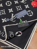 Louis Vuitton Elegant Cherry Double Sided Cashmere Shawl Square Towel Size: 140 x 140 CM