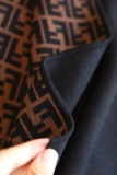 Fendi New Fashion Double Sided Wool Knitted Hooded Cloak