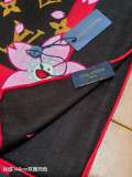 Louis Vuitton Elegant Double Sided Cashmere Shawl Square Towel Size: 140 x 140 CM
