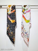 Louis Vuitton Elegant Smile Flower Double Sided Cashmere Shawl Square Towel Size: 140 x 140 CM