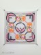 Fendi Elegant Double Sided Diagonal Silk Square Towel Size: 90 x 90 CM