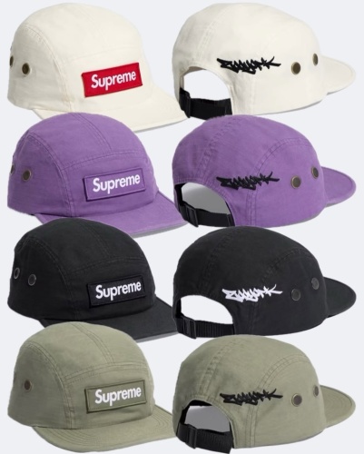 Supreme New Fashion Embroidery Versatile Baseball Hat Sunshade Hat