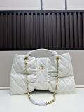 Chanel Classic Lingge Bow Sheepskin Handbag Size: 40x 27CM
