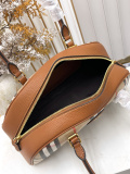 Burberry Classic Grid Mini Highlands Bowling Bag