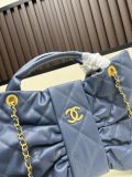 Chanel Classic Lingge Bow Sheepskin Handbag Size: 40x 27CM