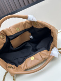 Chanel Classic Lingge Bow Sheepskin Handbag Size: 40x 27CM