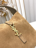 Yves Saint Laurent Retro Suede Mini Underarm Bag Size: 15 x 16 x 7CM