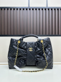 Chanel Classic Lingge Bow Sheepskin Handbag Size: 40x 27CM