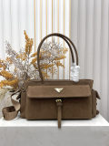 Prada Classic Sheepskin Tote Bag Handbag Size: 31x 17 x 11CM