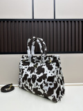 Prada New Fashion Milk Bag Handbag Crossbody Bag Size: 38 x 30 x 11 CM