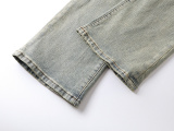 Purple Brand Street Washed Distressed Micro Horn Stretch Jeans