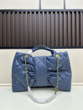 Chanel Classic Lingge Bow Sheepskin Handbag Size: 40x 27CM