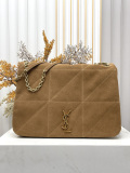 Yves Saint Laurent Retro Suede Flip Shoulder Bag Size: 43 x 29 x 9 CM