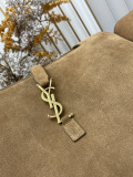 Yves Saint Laurent Retro Suede Handheld Shopping Bag Hobo Bag Size: 50 x 28 x 18 CM