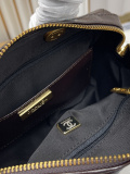 Chanel Classic Lingge Leather Bowling Bag Chain Bag Size: 31 x 16 x 8 CM